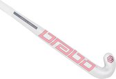 Brabo O'GEEZ Original Hout Junior - Hockeysticks - White/Pink