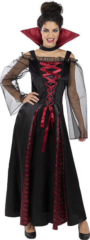 FUNIDELIA Vampier Kostuum Voor voor vrouwen - Maat: - Zwart