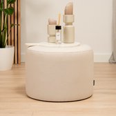 Bronx71® Pouf scandinave Hilda beige