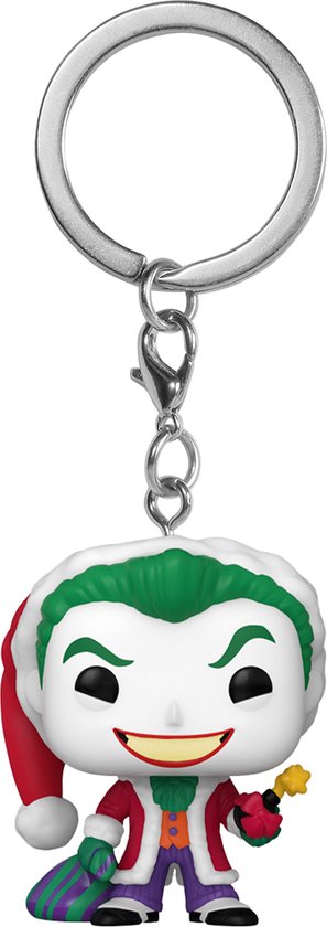 Funko Pocket Pop! Sleutelhanger: DC Holiday - The Joker