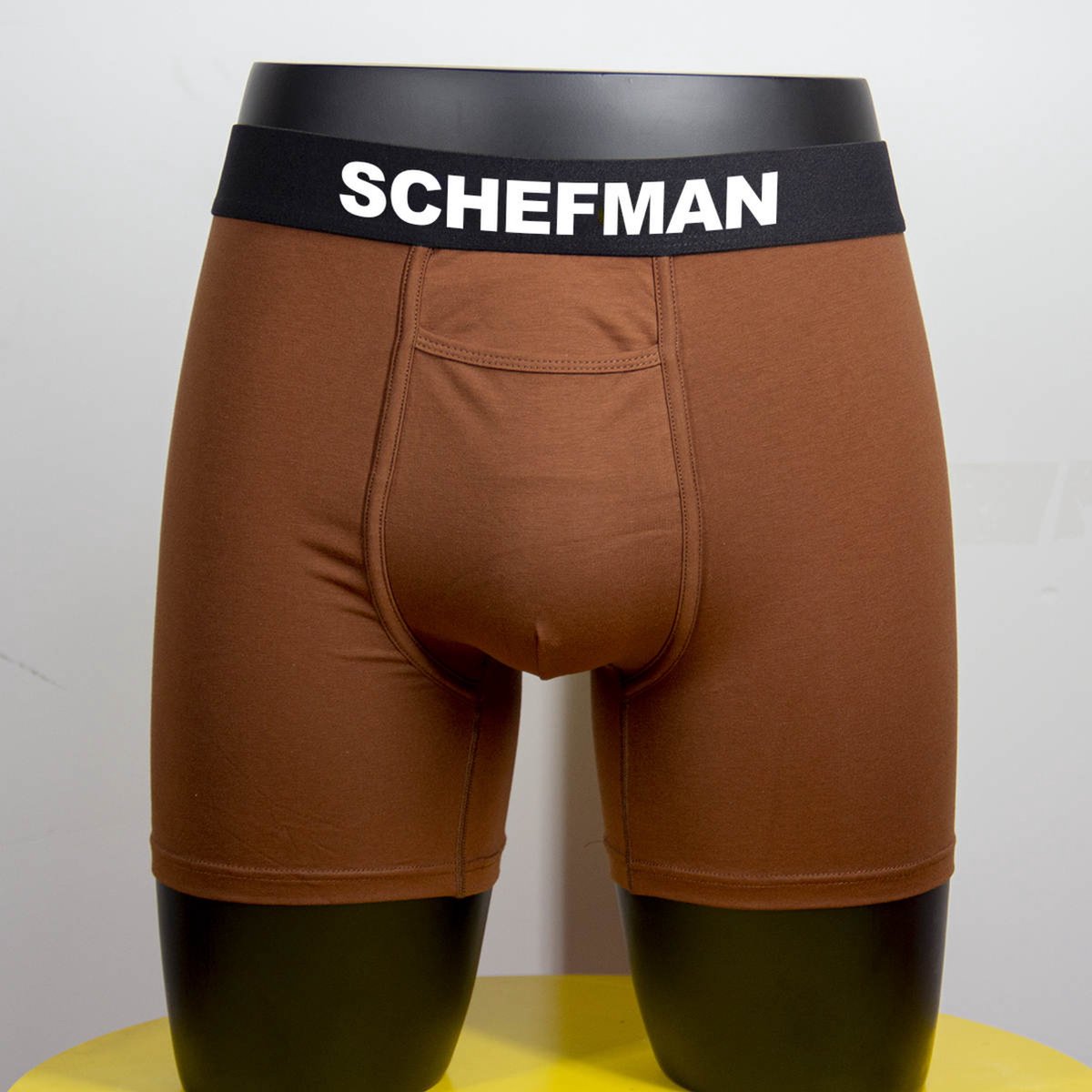 SCHEFMAN® 2-pack boxershorts voor heren | 2 Stuks | Zwart en Wit - Extra Large
