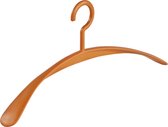De Kledinghanger Gigant - 6 x Garderobehanger Wing kunststof oranje, 45 cm
