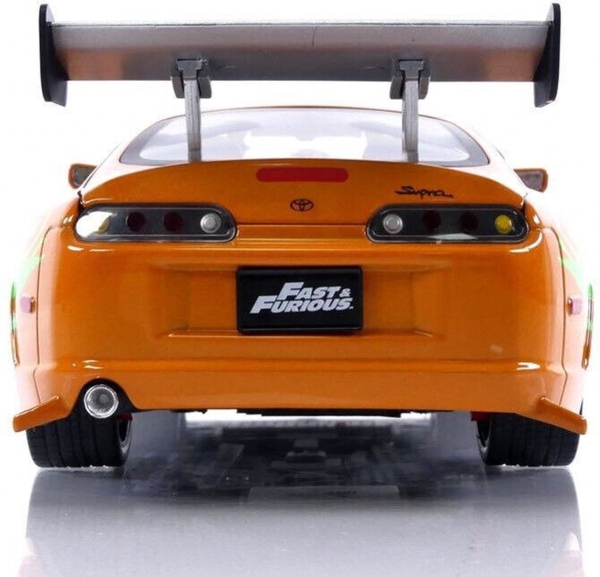 2 Fast And 2 Furious Toyota Supra gold 1/18 Slap Jack's car