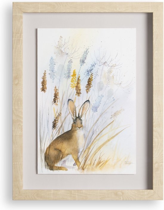 Laura Ashley | Country Hare - Print in Frame - 40x30 cm