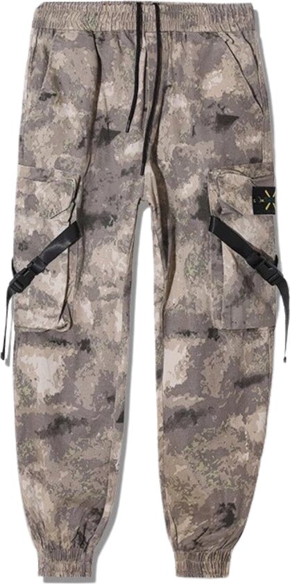 Camouflage legging - Sweatbroek - Urban stijl - Multikleur - Maat XS