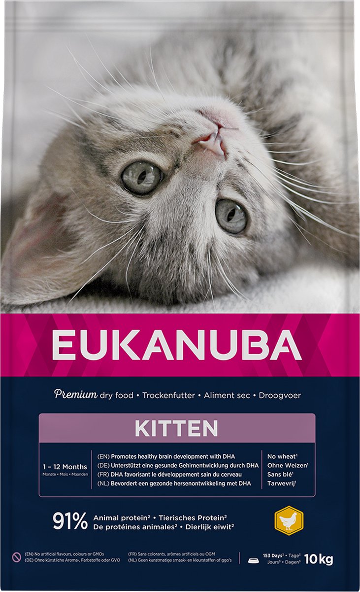 Eukanuba cat kit healthy start 10kg