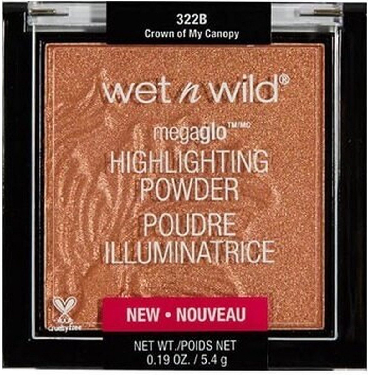 Wet 'n Wild - MegaGlo - Highlighting Powder - 322B - Crown of My Canopy - Highlight - Brons - 5.4 g