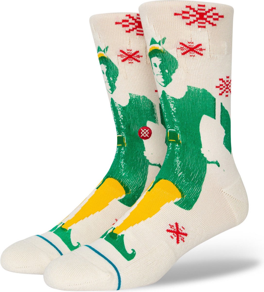 Stance Buddy The Elf Crew Sokken - Offwhite