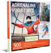 Bongo Bon België - Bon cadeau Adrenaline for Two - Carte cadeau: 900 activités stimulantes: salle d'évasion, karting, laser tag, kite surf, plongée et plus