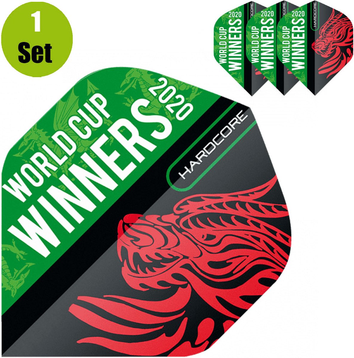 RedDragon World Cup Winners 2020 Dartflights