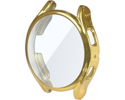 Beschermende watch case - hoesje - geschikt voor Samsung Galaxy Watch 5 - 44 mm - goud