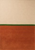 Tapis Brink & Campman Decor Rhythm Tangerine 98003 - taille 140 x 200 cm