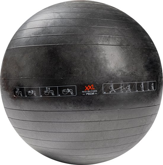 XXL Nutrition - Ball d'exercice 75 cm - Ballon de fitness, ballon