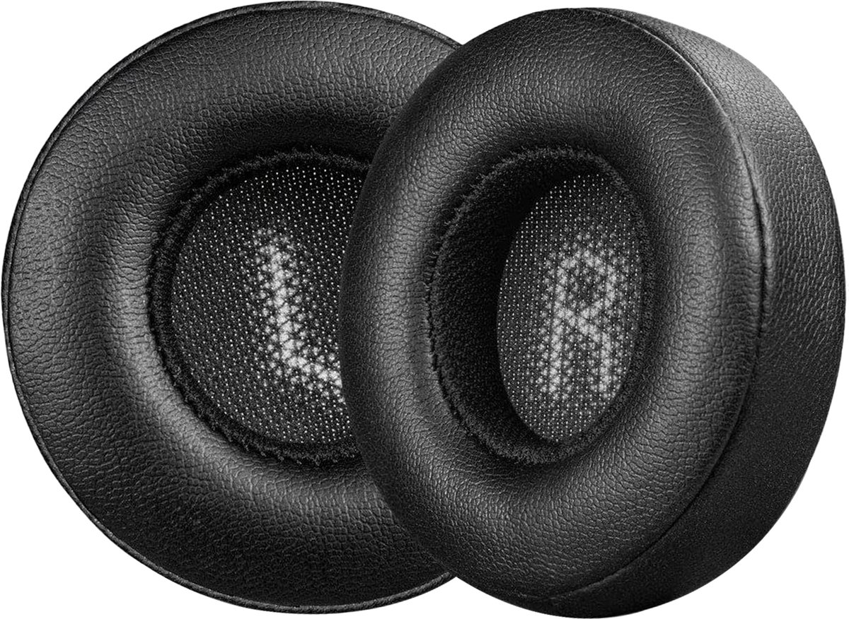 Oorkussens Geschikt Voor JBL E35 / E45BT / E45 - 2 Stuks - Vervangende Koptelefoon Earpads - Oorkussens Met Noise Cancelling - Zacht Memory Foam - Eiwitleer - Zwart