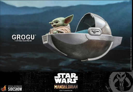 Affiche en Métal Magnétique Star Wars Baby Yoda