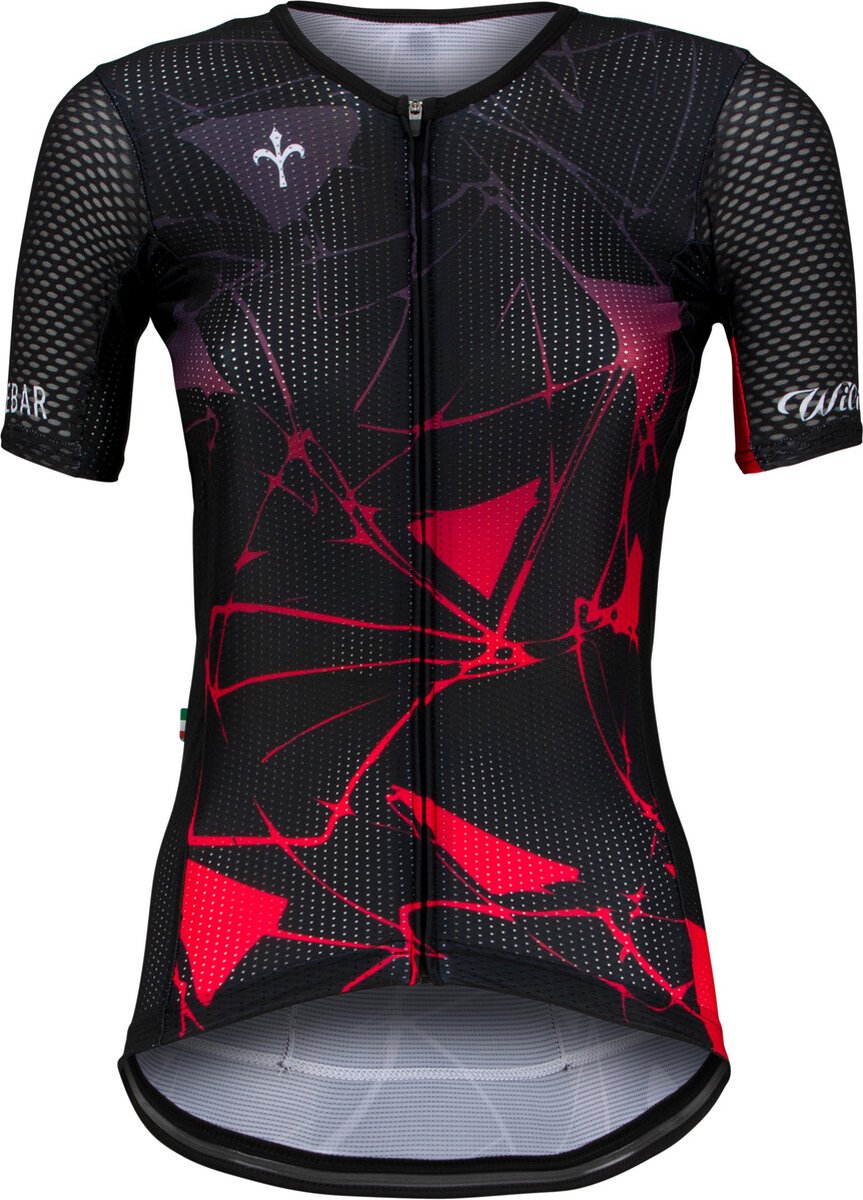 Wilier Lanzarote Korte Mouw Wielertrui Zwart S Vrouw