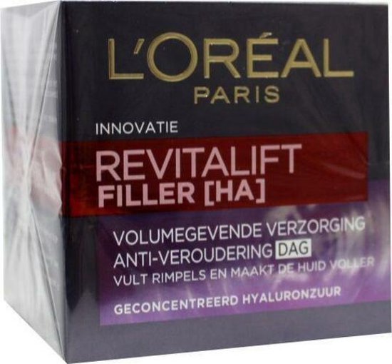L’Oréal Paris Revitalift Filler Dagcrème - Verouderende huid, Gecombineerde huid, Normale huid, Gevoelige huid - 50ml - L’Oréal Paris