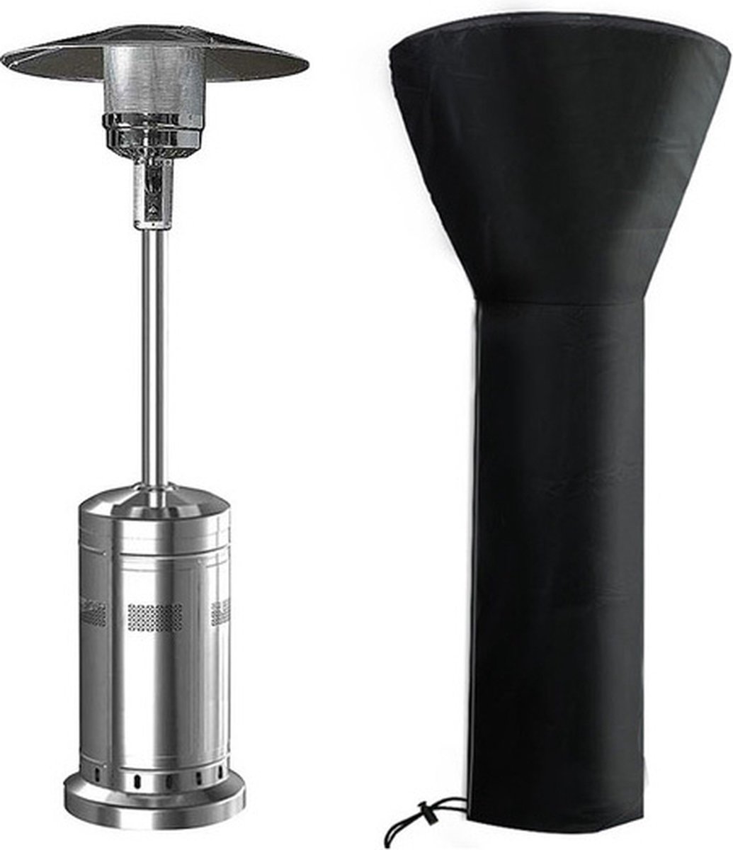 Cuhoc Redlabel Heater Hoes - 226x85x48 Cm - Zwarte Terrasverwarmer Hoes