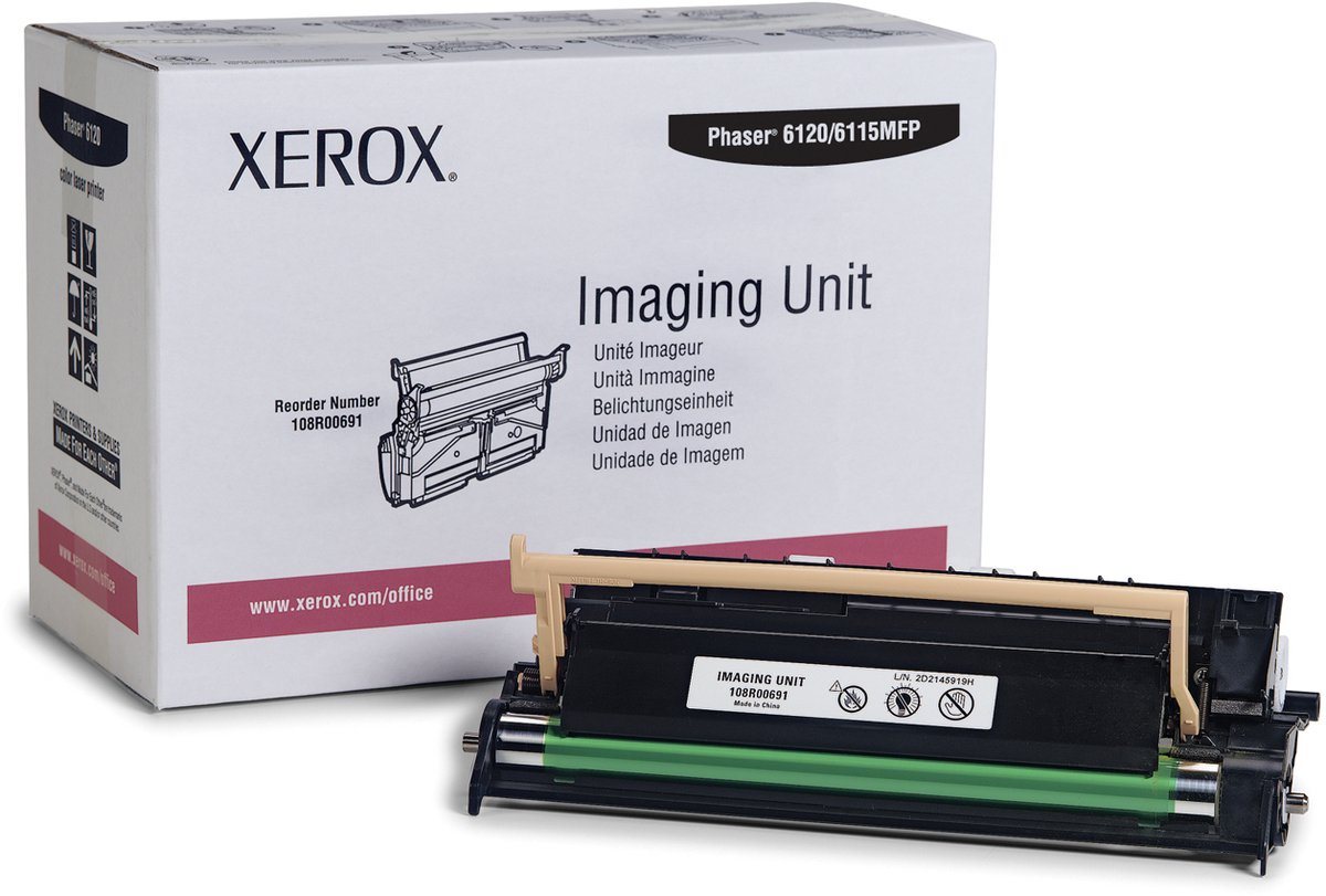 XEROX 113R00691 - Toner Cartridge / Rood / Standaard Capaciteit