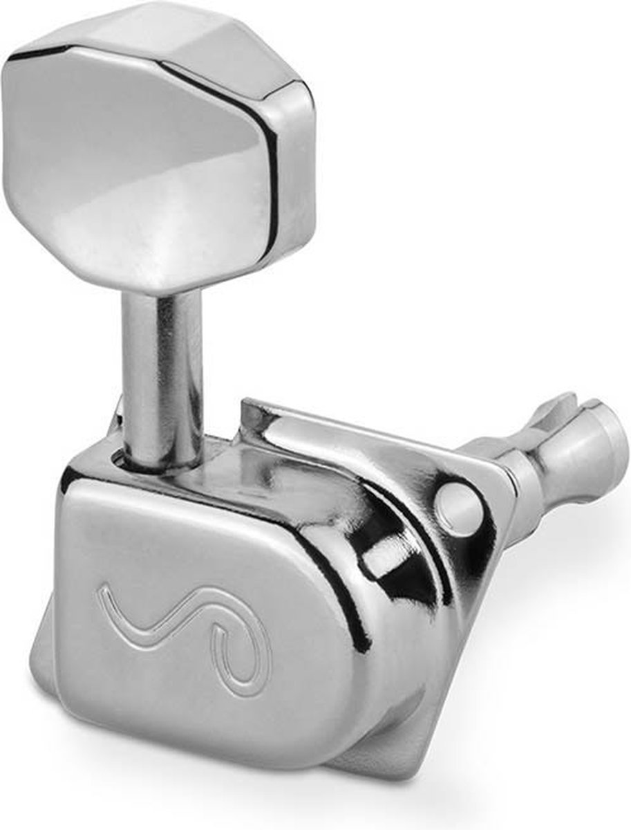 Gitaar stemmechanieken Schaller 105802201560 70's 6L chroom