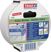 Tesa Extra sterke vloerbedekkingstape - 25 m x 38 mm - transparant