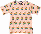 Snurk - Rainbow Cake Kids T-shirt - Maat: 122-128