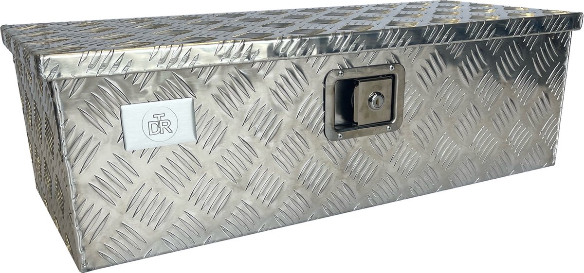 Aluminium disselkist 760x320x240 | Waterdicht | Tranenplaat | Met slot
