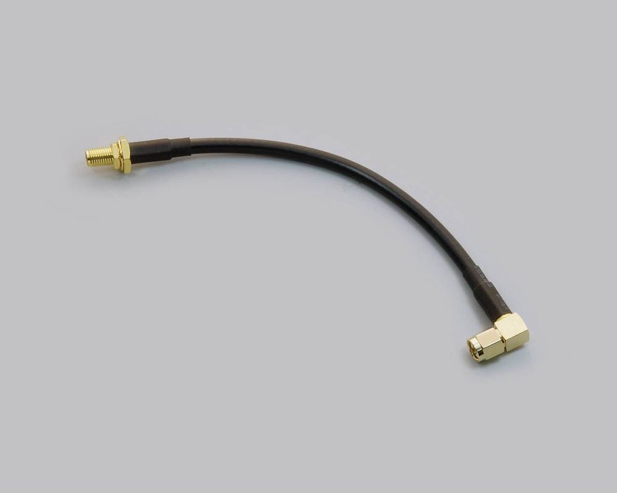BKL Electronic 0409113 HF-adapter SMA-bus - SMA-stekker 30.00 cm 1 stuk(s)