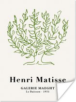 Poster Matisse - Boom - Groen - Natuur - Kunst - 30x40 cm