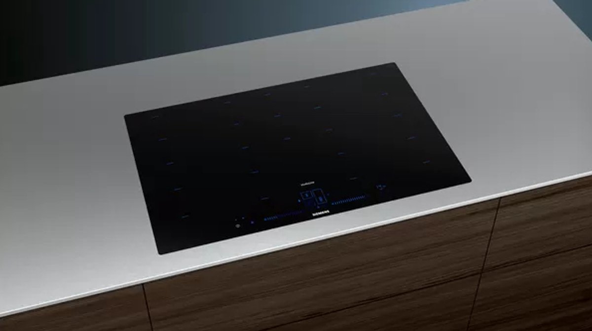 Bol.com Siemens iQ700 EX808LYV5E kookplaat Zwart Ingebouwd 79.2 cm Inductiekookplaat zones 4 zone(s) aanbieding