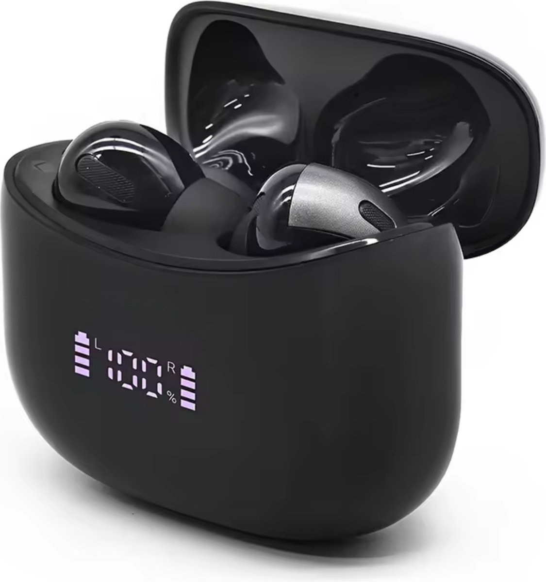 Goedkoopste Bluetooth oordopjes - in ear - oortjes - Oordopjes - Draadloze oordopjes - Draadloze bluetooth oordoppen - Pro 6 Oordoppen - Bluetooth oortjes - Wit