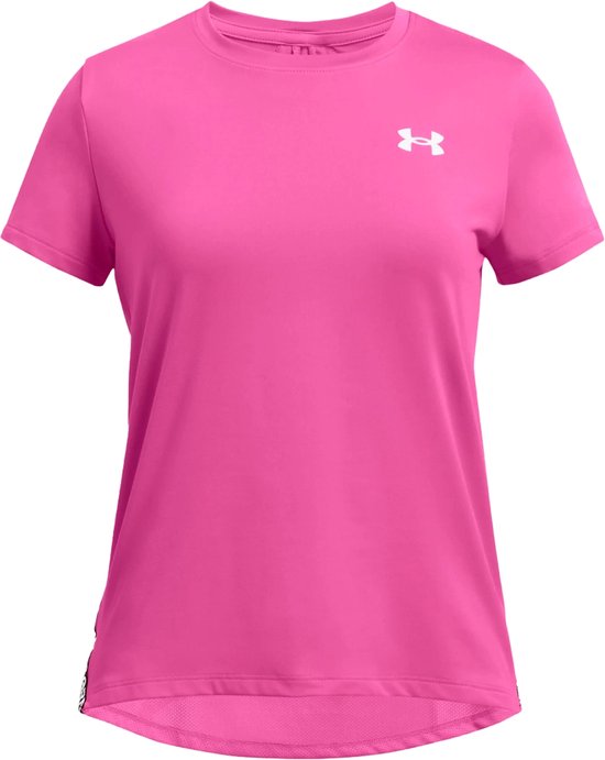 Under armour knockout t-shirt in de kleur roze.