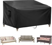 Housse de canapé de jardin, imperméable, housse de canapé 3 places, housse de canapé de salon, outdoor, coupe-vent, 81 cm
