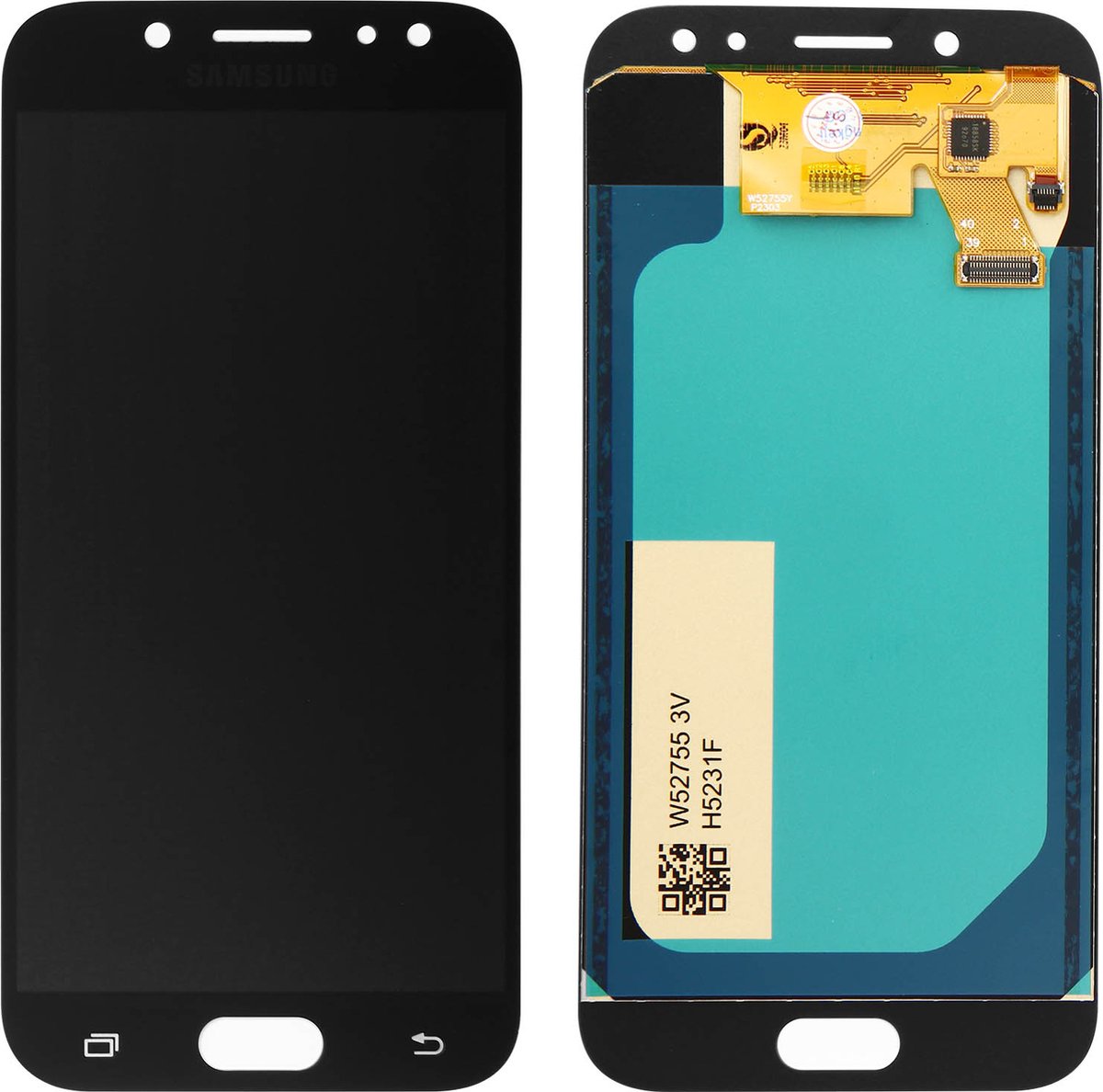 Avizar LCD Scherm + Aanraakscherm Geschikt voor Samsung Galaxy J5 2017 Weergave, Zwart