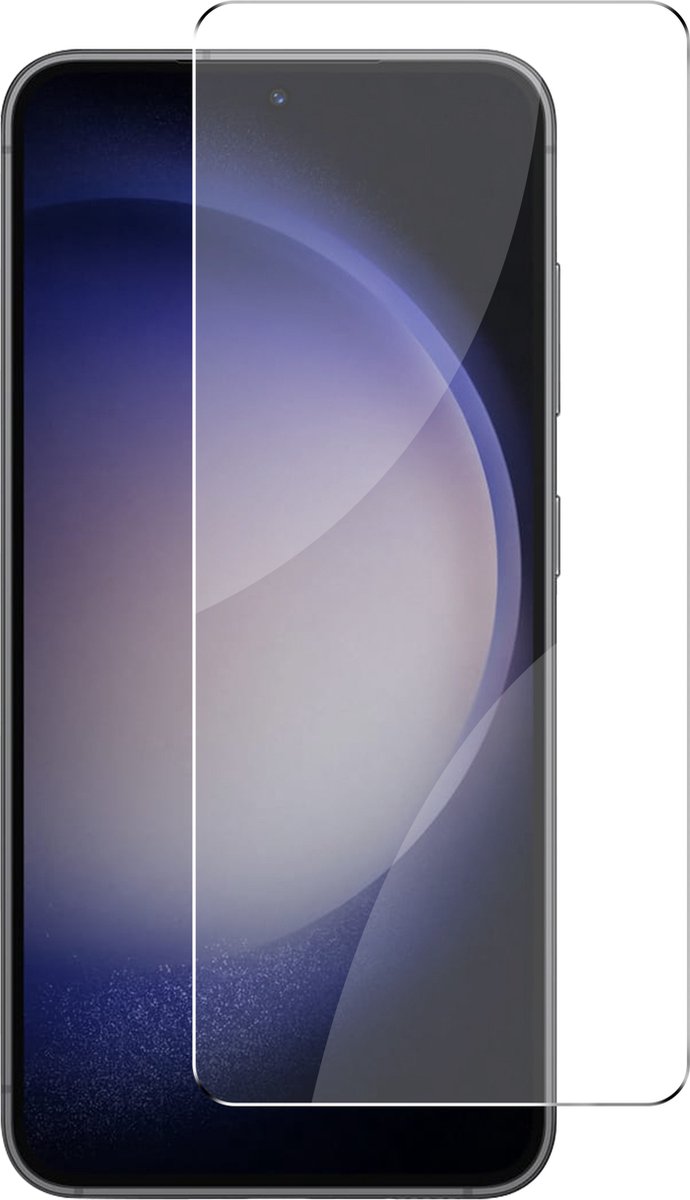 Gehard glas Geschikt voor Samsung Galaxy S23 Anti-kras antivlek Transparant
