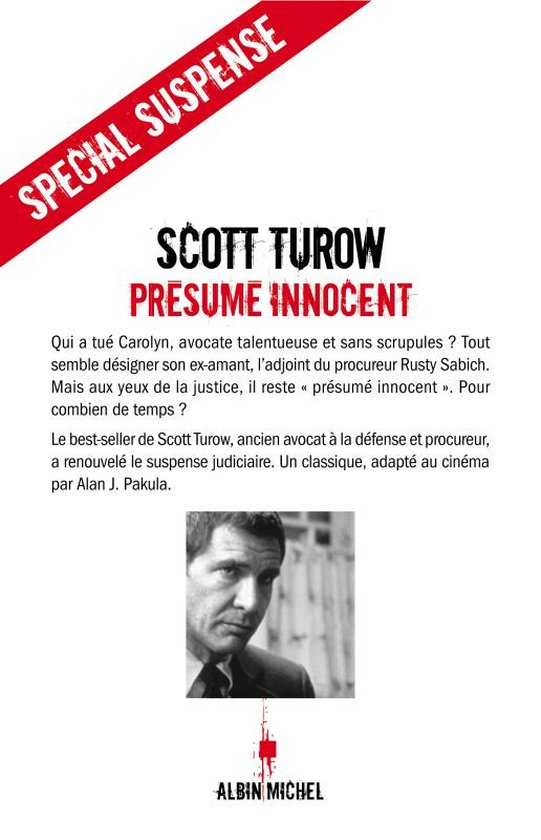 Presume Innocent -Nvelle Edition- - cover