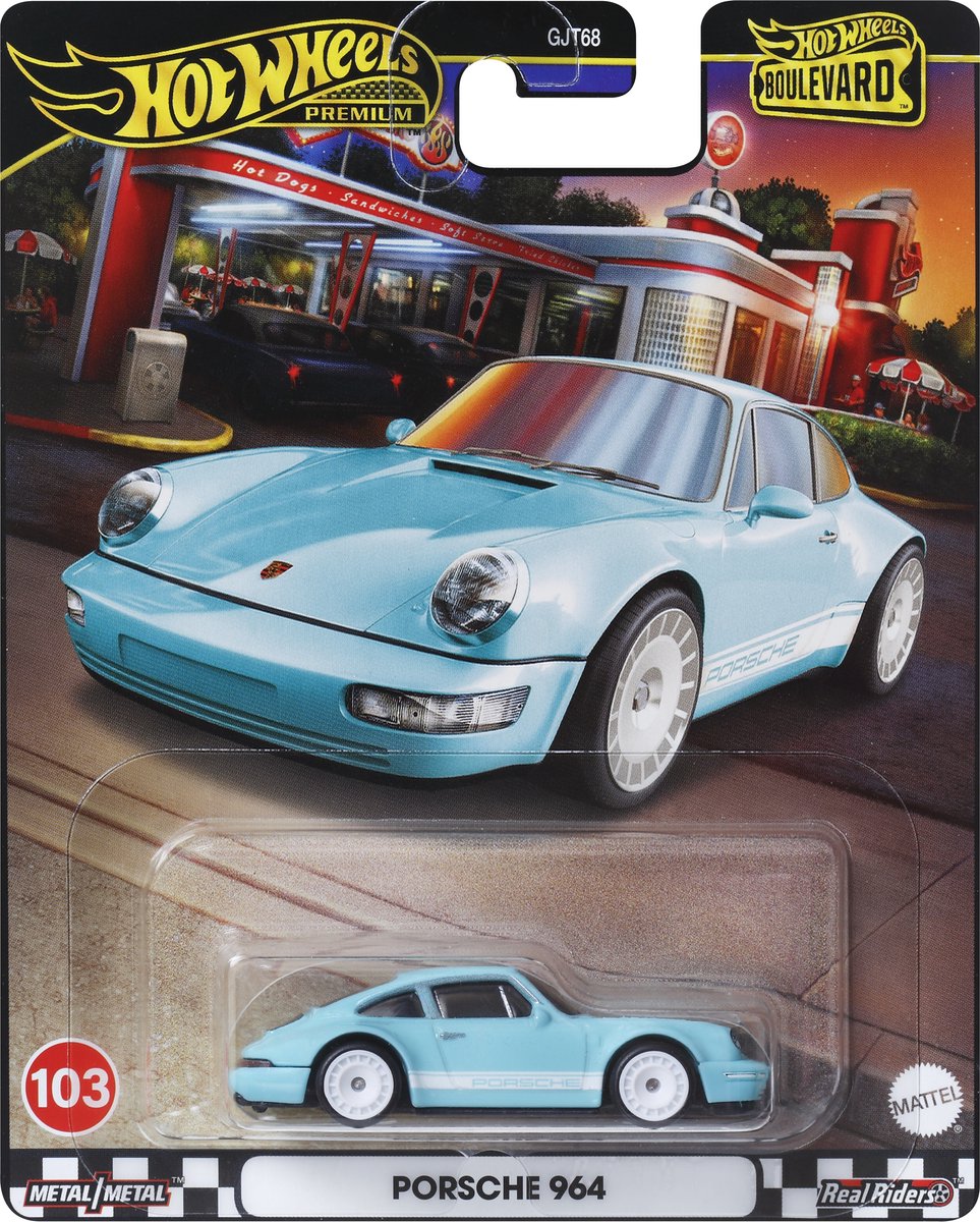 Porsche 964 Carrera | Boulevard | 1:64 HotWheels HRT73