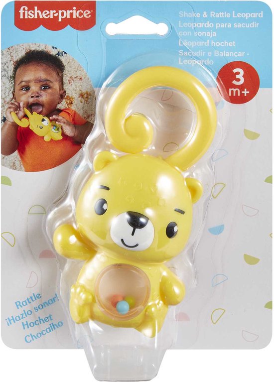 Fisher-Price Shake & Rattle Leopard van Fisher Price — afbeelding 2
