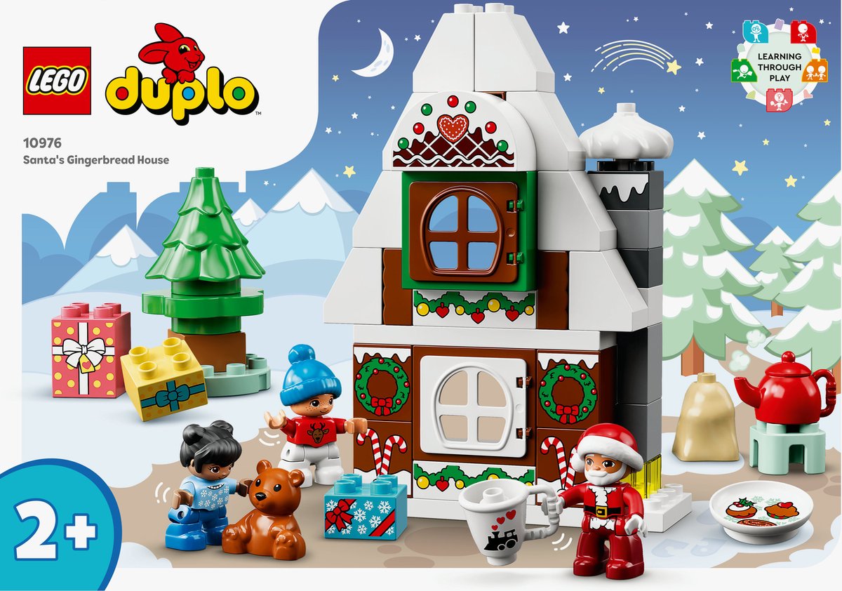 LEGO DUPLO Peperkoekhuis van de Kerstman - 10976 — afbeelding 14