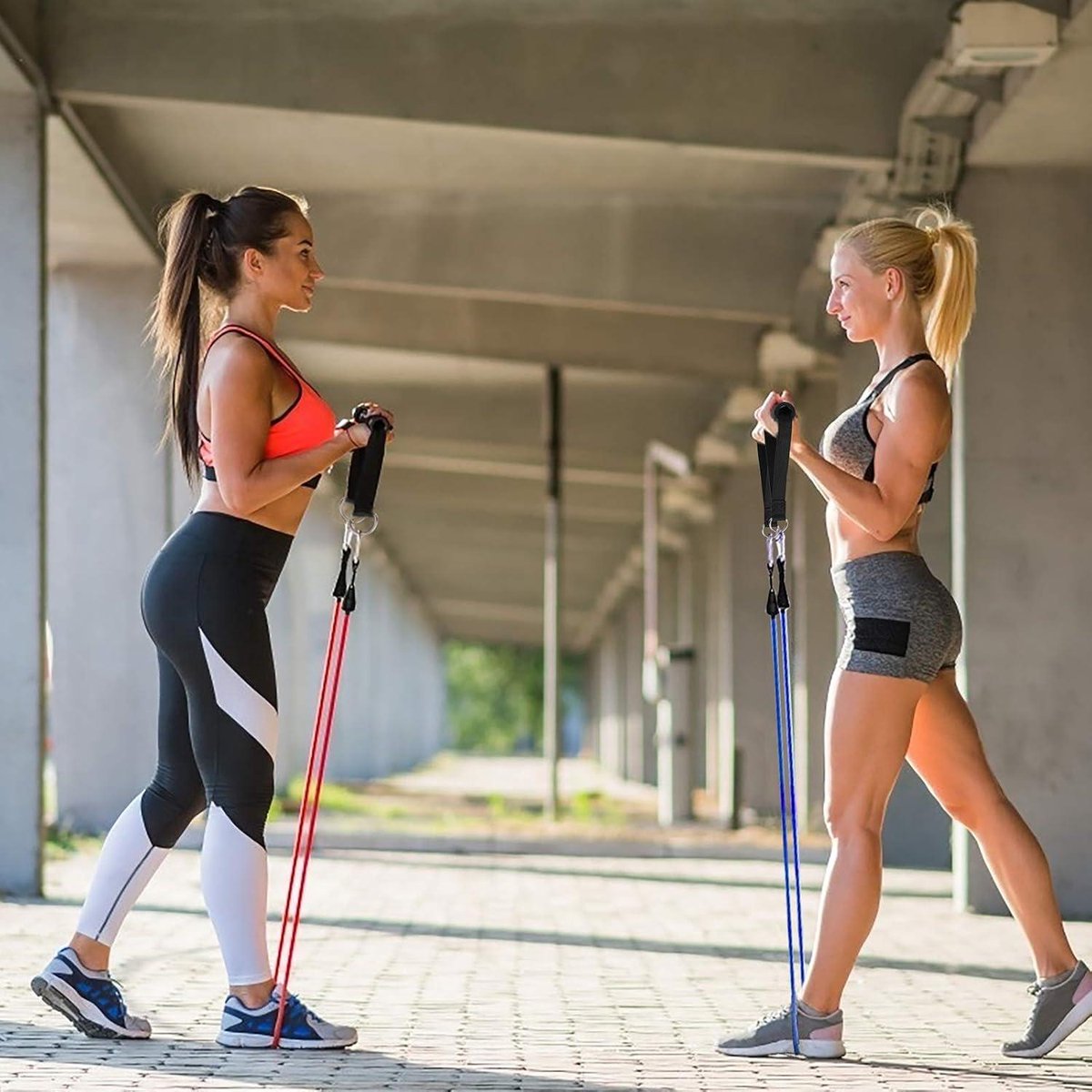 Handgreep Met één Hand Voor Weerstandsbanden, 6 Stuks Handgrepen Voor Weerstandsbanden D Ring Robuust Duurzaam Schuimrubberen Handgreep Voor Gym Yoga Krachttraining Buishandgrepen Training