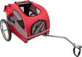 Petsafe Happy Ride aluminium hondenfietskar Medium Rood - Hond