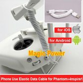 Câble de chargeur de câble de données élastique DJI Phantom inspire iOS
