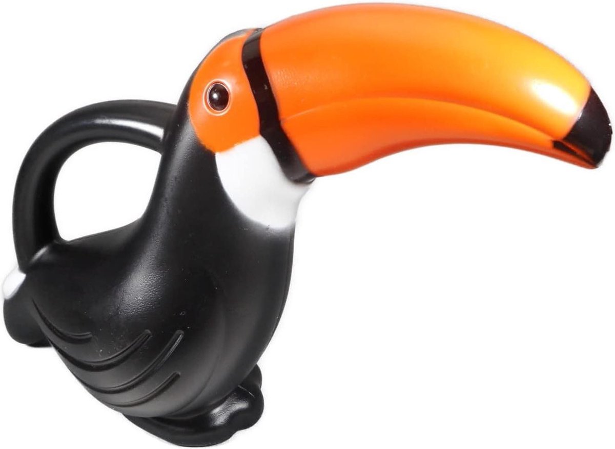 Tuin waterkan vogel decoratie figuur 36 x 25 x 12 cm Generisch Tukan GTT H37 Watering Can