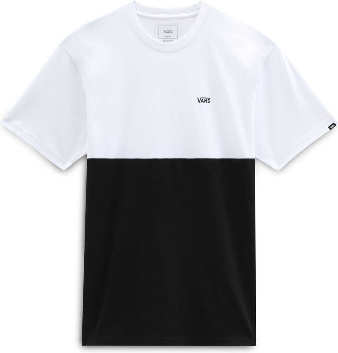 Vans Herren T-Shirt Mn Colorblock Tee Color Block -S Zwart