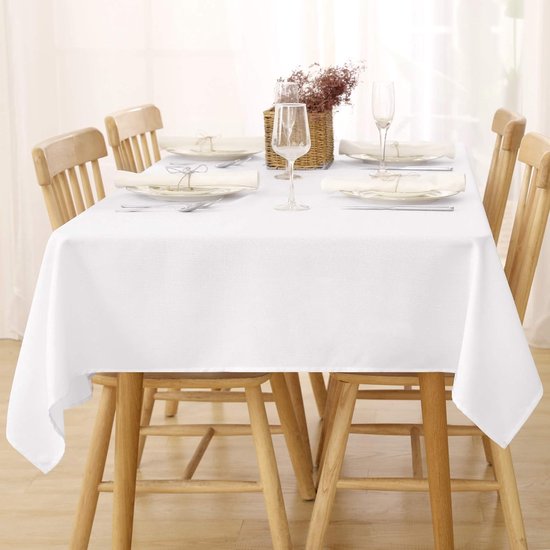 Tafelkleed Wien Home, Modern Tafellinnen Met Vlekbescherming, Voor Het Hele Jaar Grijs 160 X 220 Cm Ovaal