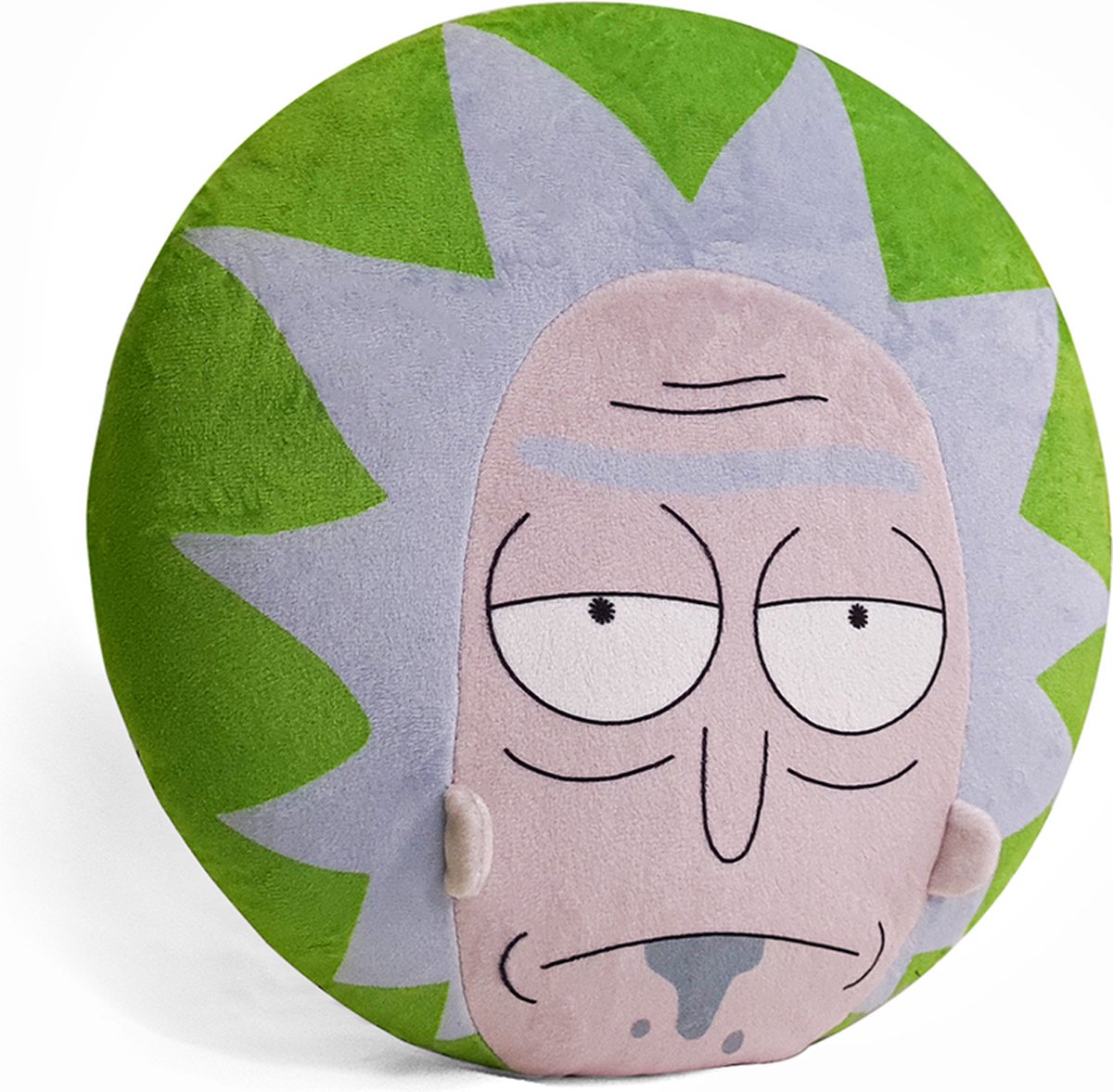 WP Merchandise Rick and Morty - Rick's Gezicht Sierkussen 36 cm