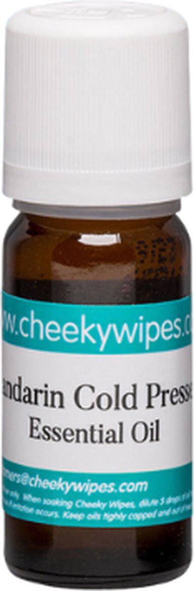 Goedkoopste Cheeky Wipes Mandarin Essential Oil Baby Wipes Soaking Solution - 10 ml - Mandarijn Olie - Natuurlijke Babyverzorging - Verse Doekjes
