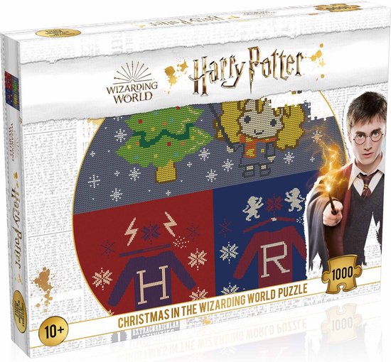 Winning Moves Harry Potter - Jigsaw Puzzle - Christmas in the Wizarding World 1000 stukjes
