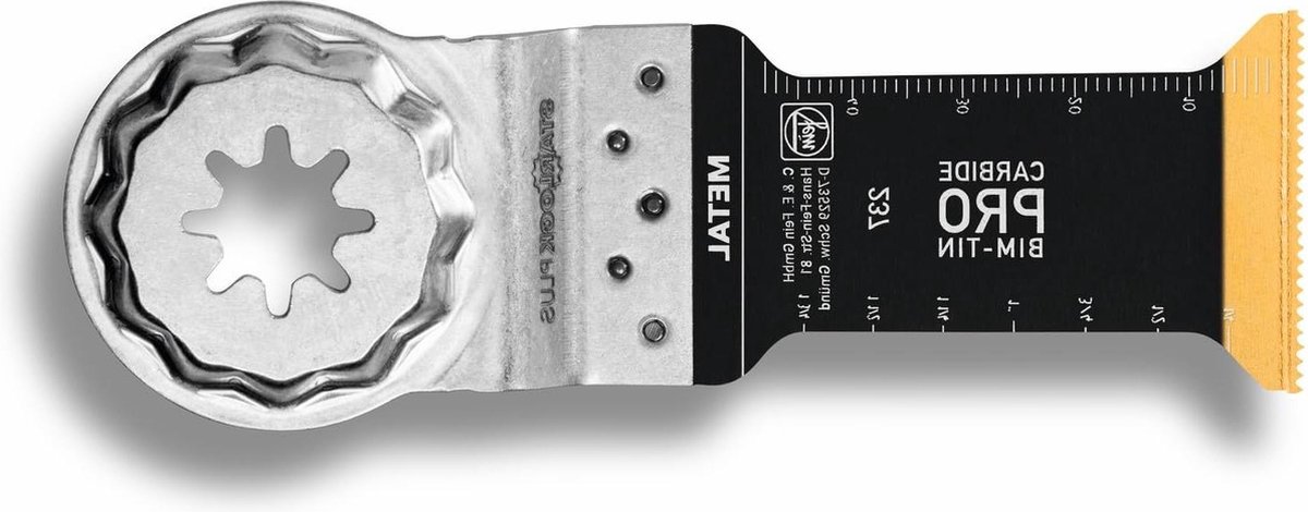 Carbide Pro zaagblad - E-Cut VE 1 st - 32 mm breedte - 60 mm lengte - Starlock Plus - TiN-coating