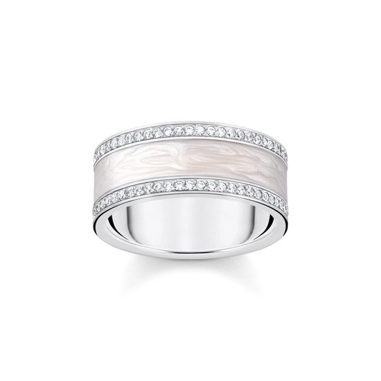 Thomas Sabo - TR2446-041-14-54 - Ring - Dames - 925er Zilver - ringmaat 54